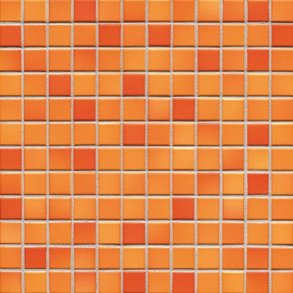 Jasba Fresh Secura Sunset Orange Mix Mosaikfliese 2,4x2,4 R10/B Art.-Nr.: 41311H