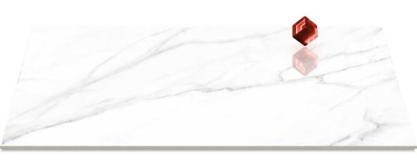 Muster 30x60 cm für FKEU Kollektion Carrara Elegance White Poliert Fliese 60x120 Art.-Nr. FKEU0993431