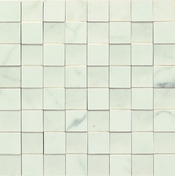 Marazzi Allmarble Altissimo Mos 3d Mosaikfliese 30X30 Art.-Nr.: MMPW - Marmoroptik Fliese in Weiß