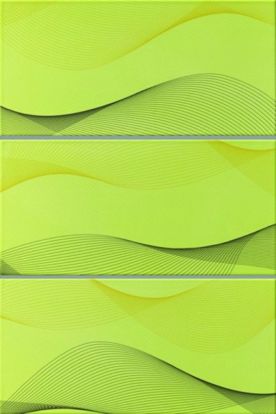 Steuler Twister Limone Wandfliese 20x40 Art.-Nr.: 59057 - 3D Optik Fliese in Gelb