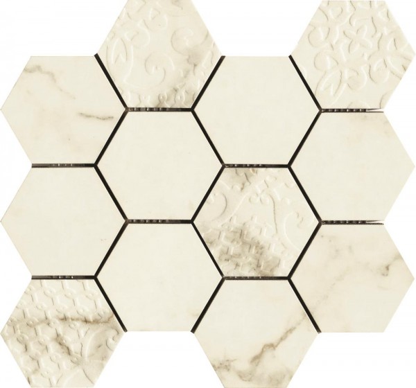Unicom Starker Muse Hexagon Calacatta Sa Bodenfliese 30X34 Art.-Nr.: 6236