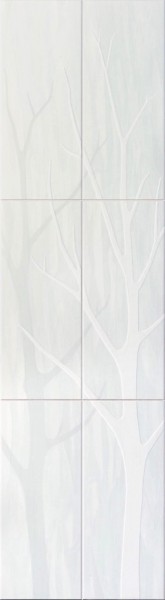 Steuler Silk White Wandfliese 33x80 Art.-Nr.: 33107 - Modern Fliese in Weiß
