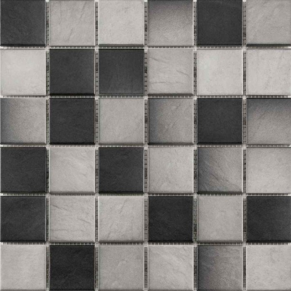 Bärwolf Grip Midnight Black Mosaikfliese 31,4x31,4 R10/B Art.-Nr.: GTM-16807